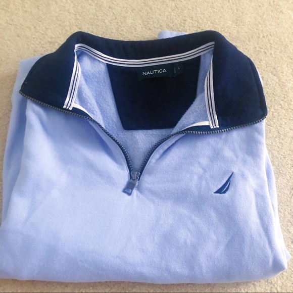 Nautica 1/4 Zip Fleece Sweatshirt - Picture 3 of 6